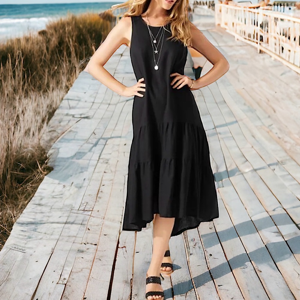 Tommy Bahama Lena Gauze Midi Sundress